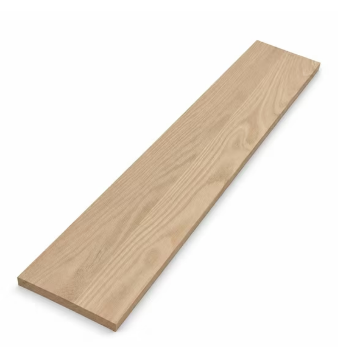 0.75 in x 7.5 in x 42 in. Unfinished Maple Riser Hardwood Trim