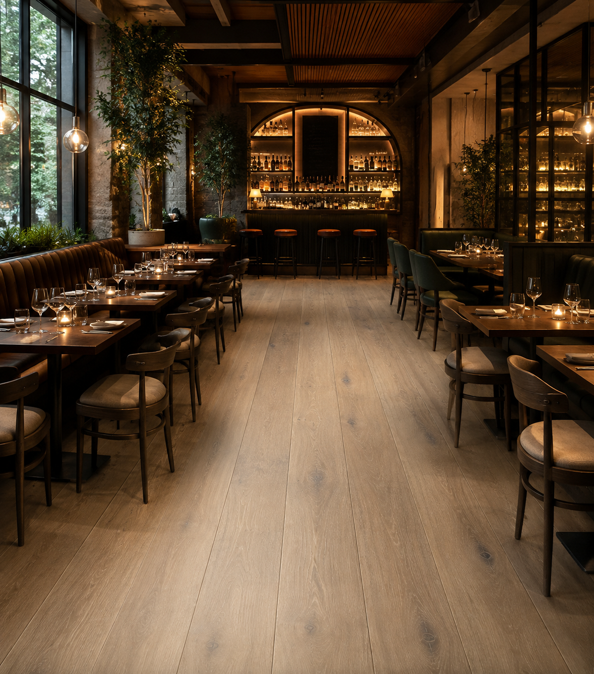 Charcoal 3/4 "thickness x 7.5" x RL 2' to 9' 9" with 6,01 mm Top Layer Rustic Grade,  24.61 SF BUNDLE SIZE, LOC 311 - ShippingFloors