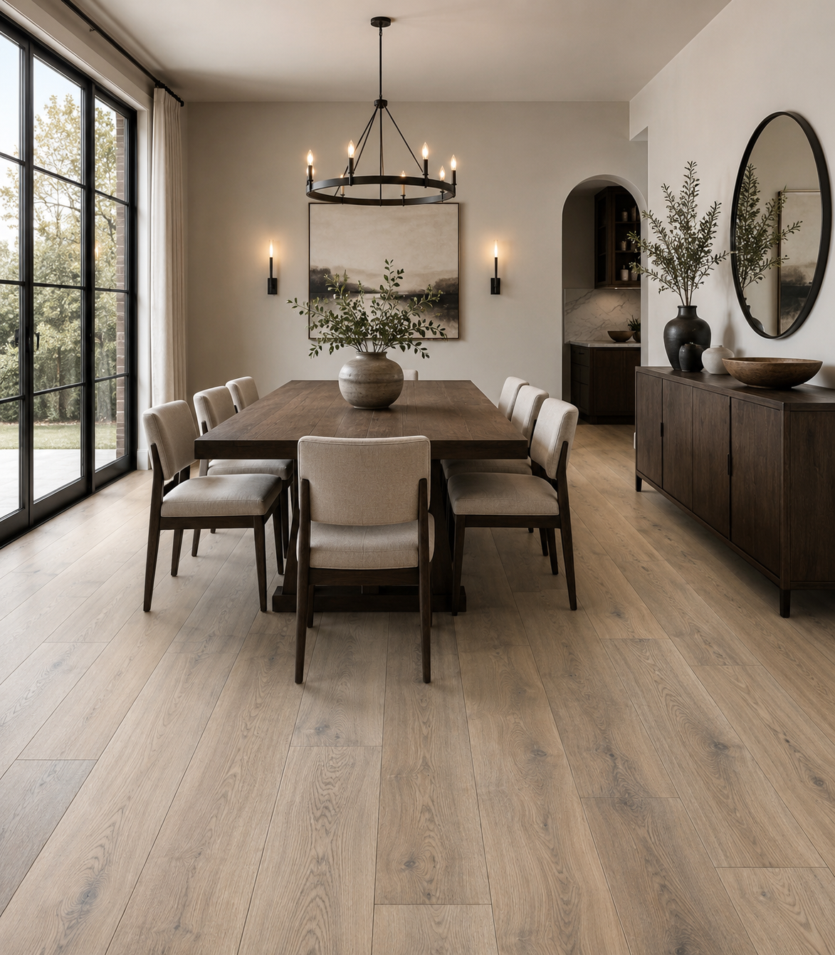 Grey Mountain 3/4 "thickness x 7.5" x RL 2' to 9' 9" with 6.01 mm Top Layer Rustic Grade, 24.61 SF BUNDLE SIZE - ShippingFloors