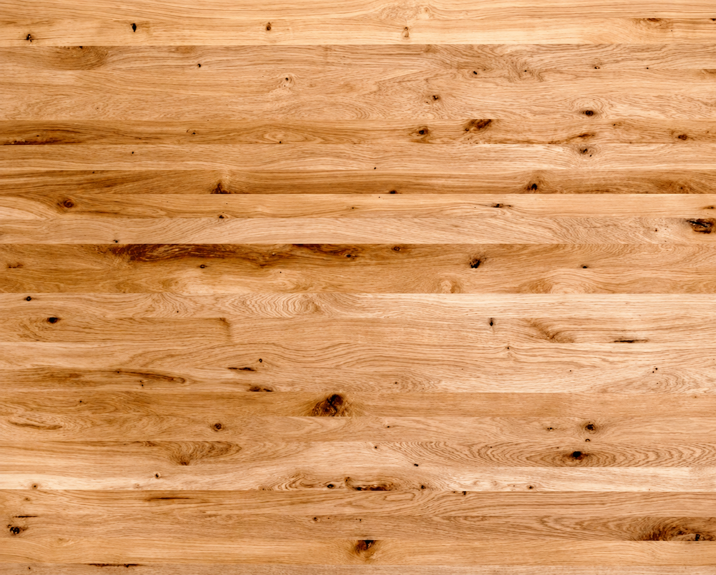 120 in. L x 25 in. D x 1-9/16 in. Unfinished White Oak Butcher Block Standard Countertop in Brown with Eased Edge