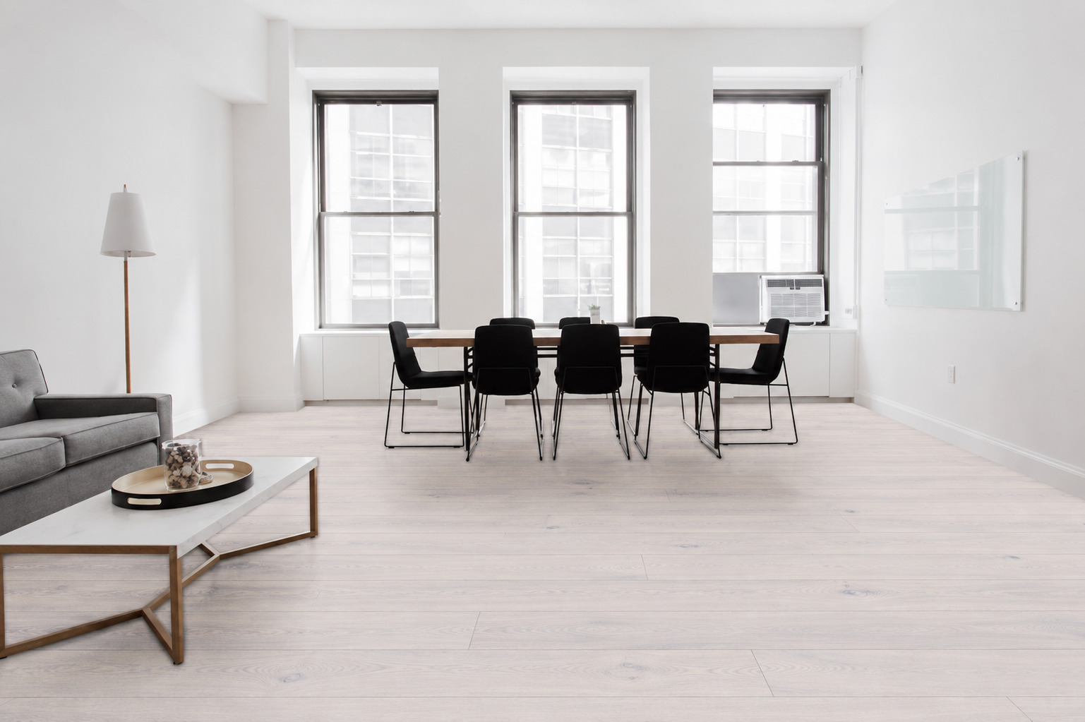 Opal White Oak Wire-Brushed Engineered Hardwood Flooring – Tongue & Groove | 5/8” x 7-5/8” x 96” with 3.5mm Top Layer (30.35 sq. ft./Case) - ShippingFloors