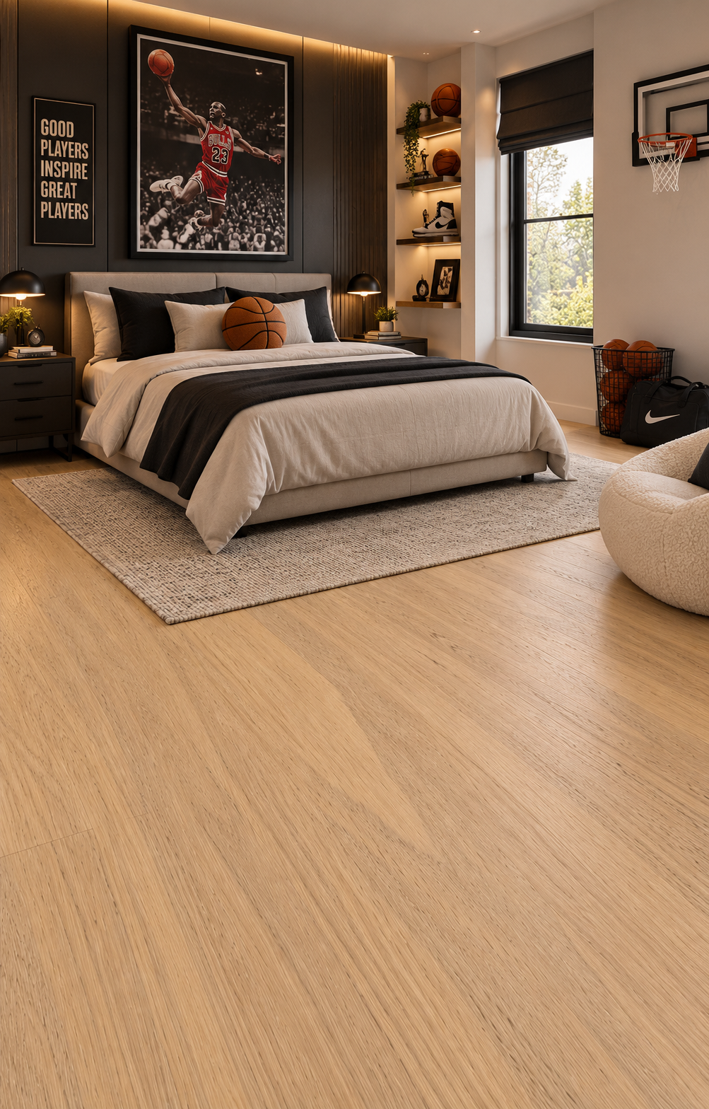 Beryl 3/4" - 7-1/2" RL 1'-6' (4 MM) Prefinished, Engineered Oak AB Grade (23.31 SF/Bundle)