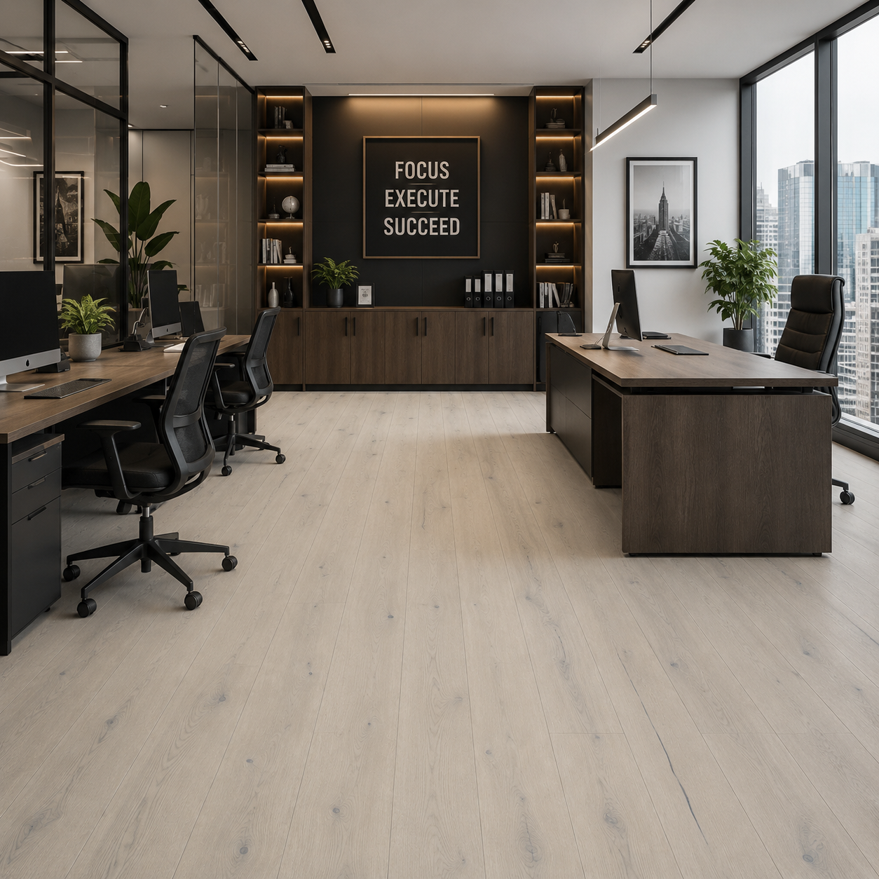 Cotton White Oak Wire-Brushed Engineered Hardwood Flooring – Tongue & Groove | 5/8” x 7-5/8” x 96” with 3.5mm Top Layer (30.35 sq. ft./Case)