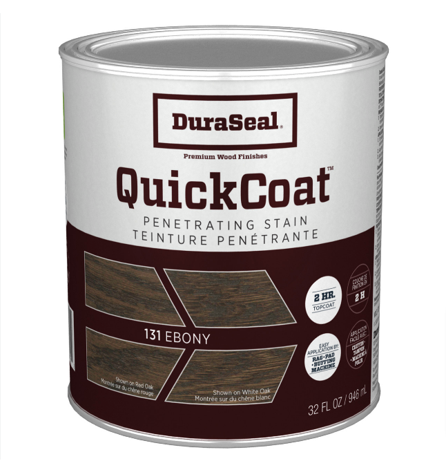 DuraSeal Penetrating Finish Quick Coat - Ebony-quart - ShippingFloors