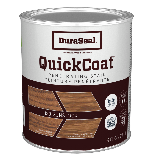 DuraSeal Penetrating Finish Quick Coat - Gunstock-quart - ShippingFloors