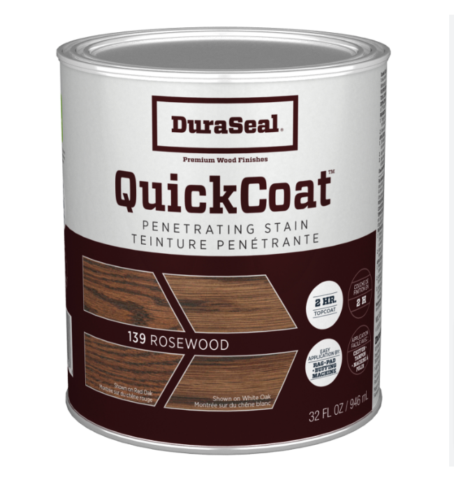DuraSeal Penetrating Finish Quick Coat - Rosewood-quart - ShippingFloors