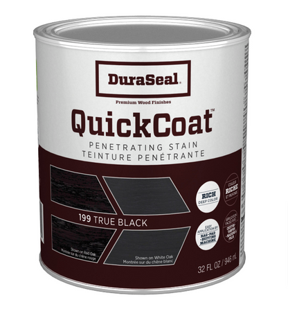 DuraSeal Quick Coat Penetrating Finish - True Black - Quart - ShippingFloors