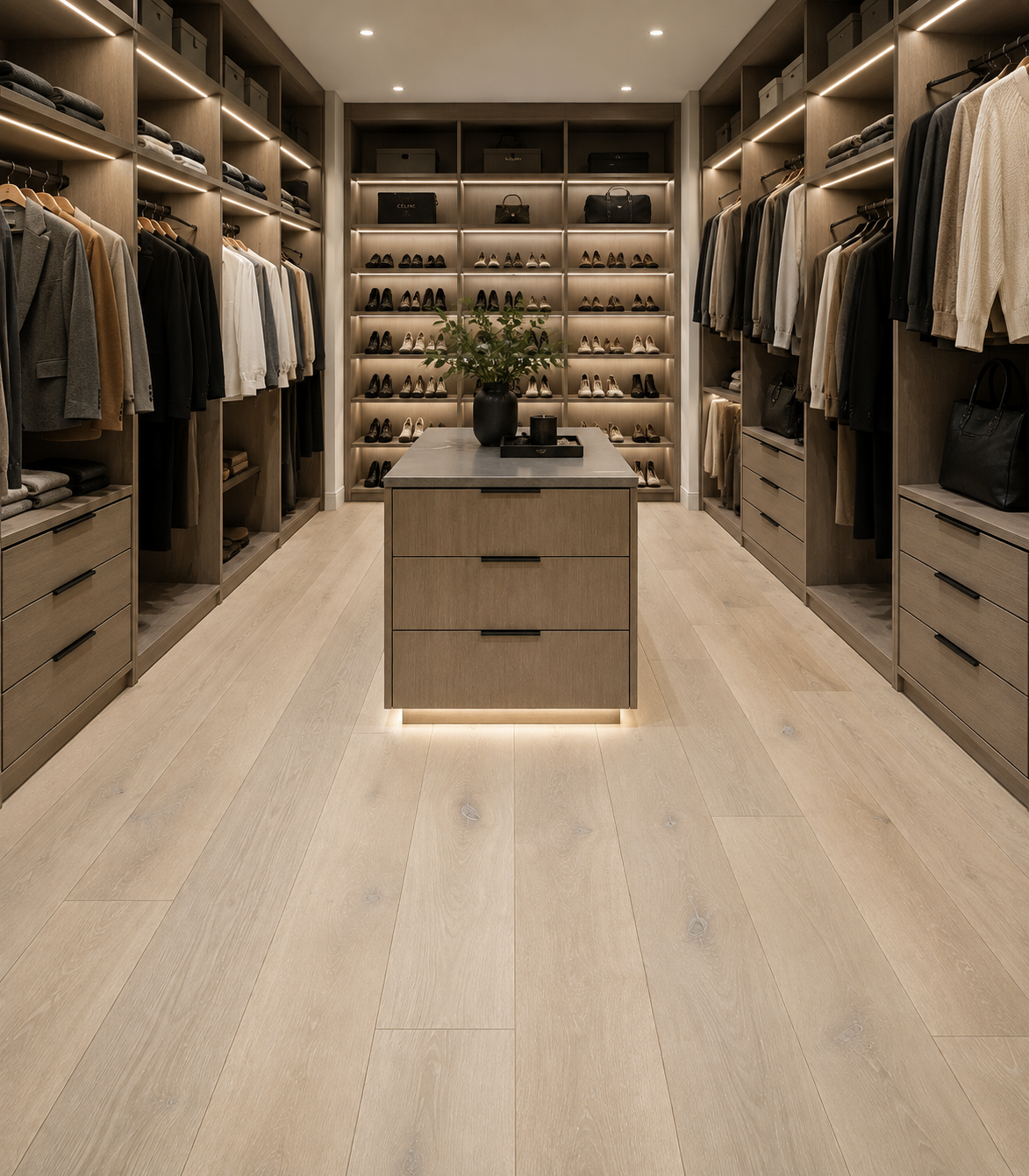 Adirondaks 3/4 "thickness x 7.5" x RL 2' to 9' 9"with 6,01 mm Top Layer Rustic Grade, 24.61 SF BUNDLE SIZE - ShippingFloors