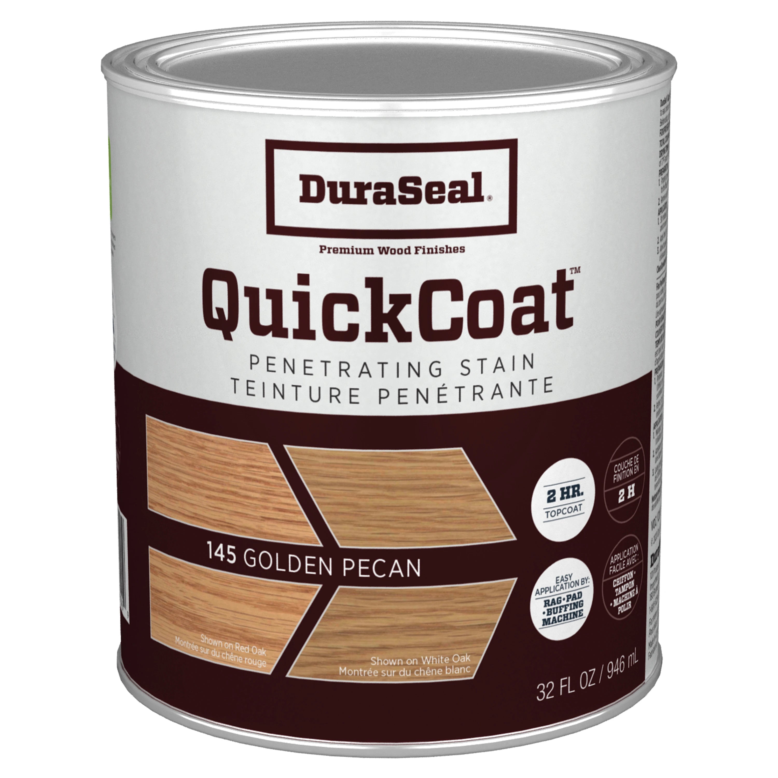DuraSeal Quick Coat Stain - Golden Pecan Quart - ShippingFloors