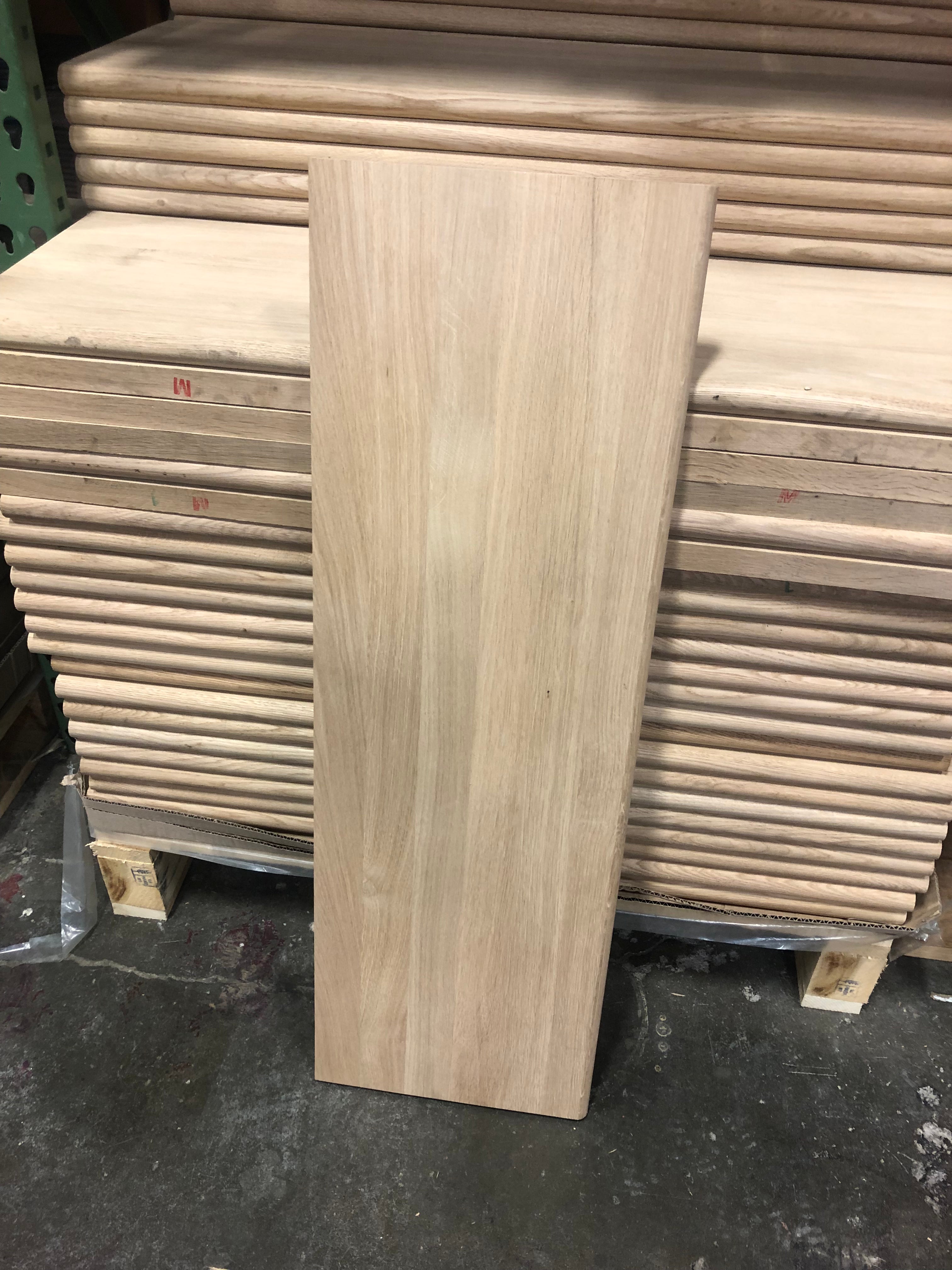 Solid White Oak Wood Stair Treads - ShippingFloors