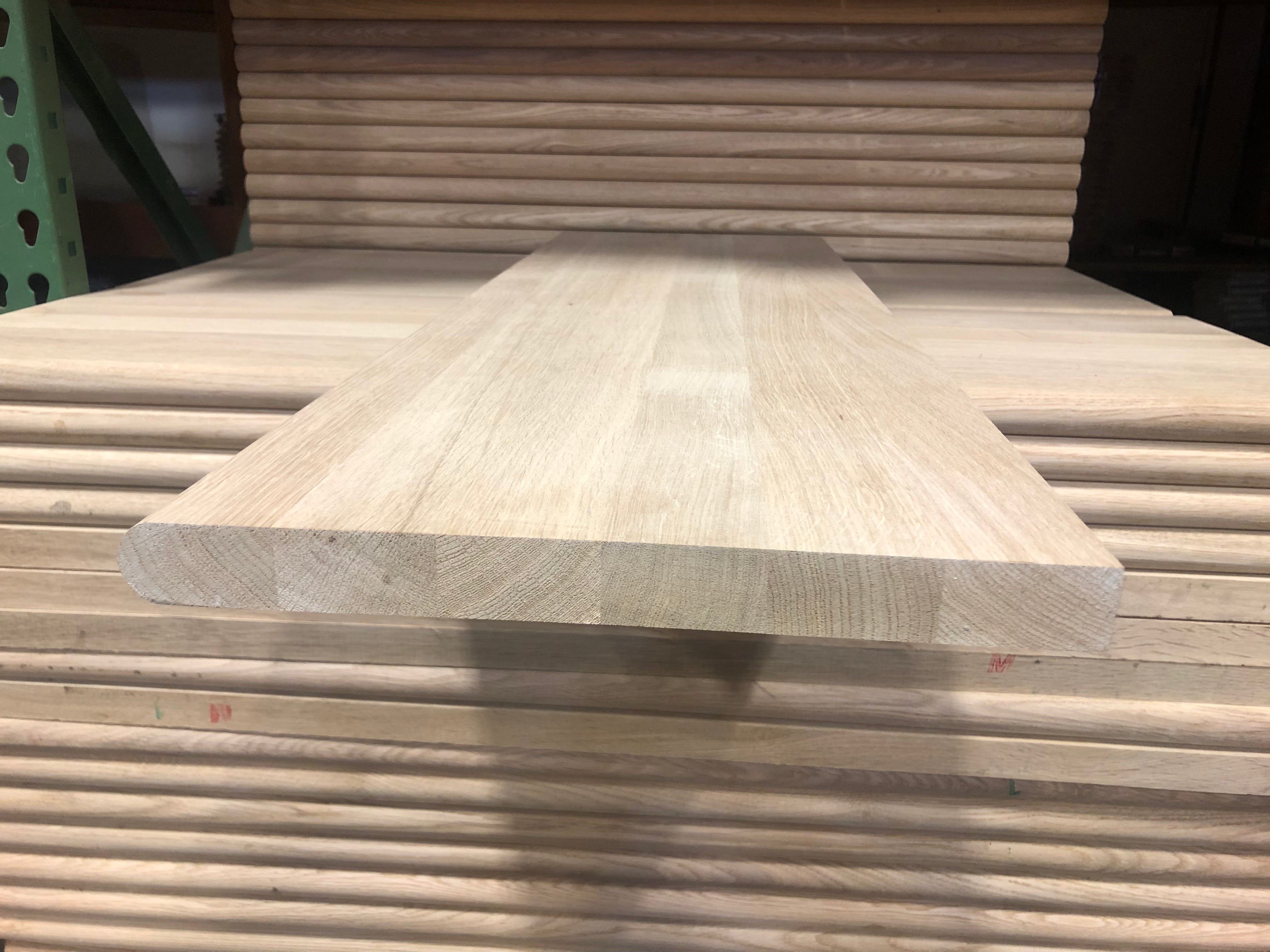 Solid Red Oak Wood Stair Treads - ShippingFloors