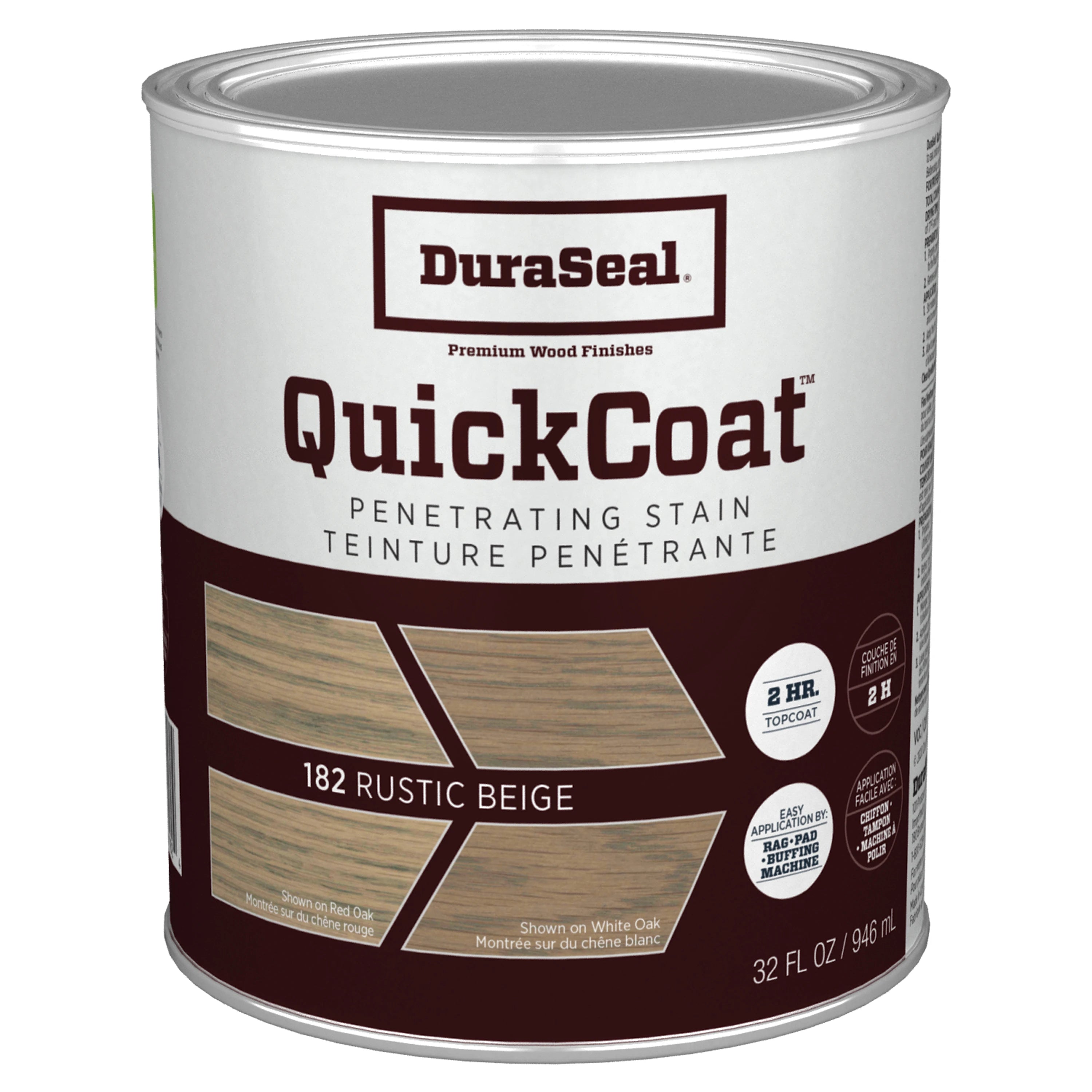 DuraSeal Penetrating Finish Quick Coat - Rustic Beige Quart - ShippingFloors