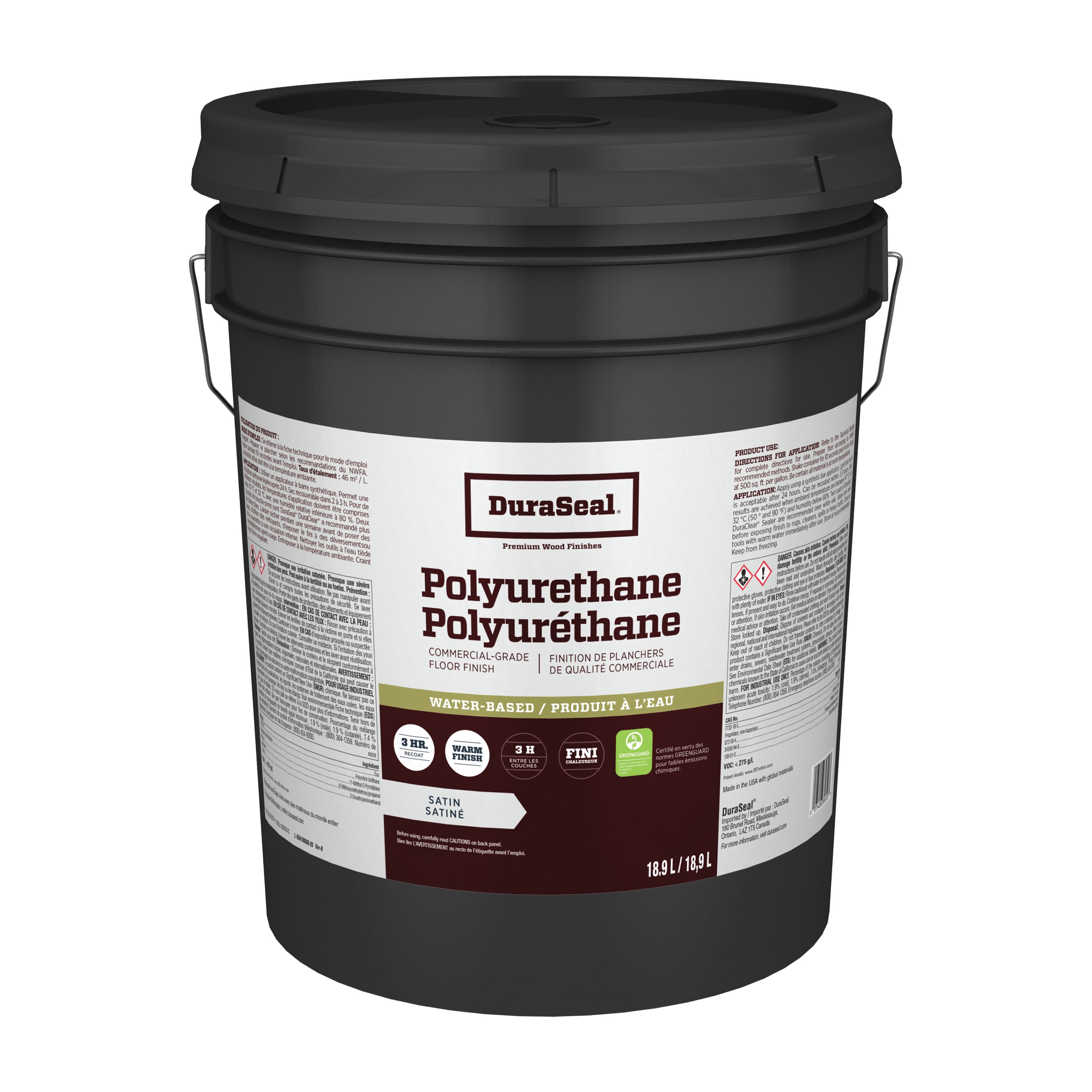 DuraSeal Waterbased Polyurethane 5 Gallon - ShippingFloors