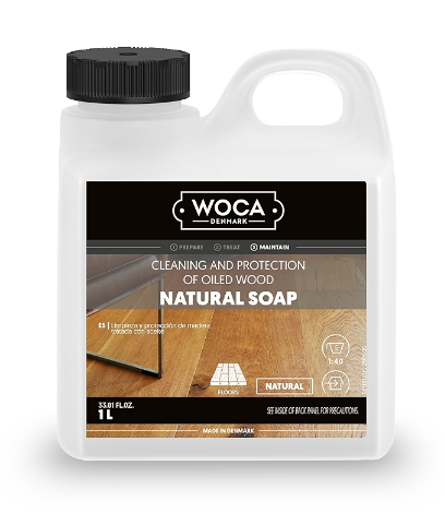 WOCA Natural Soap Natural 1L - ShippingFloors