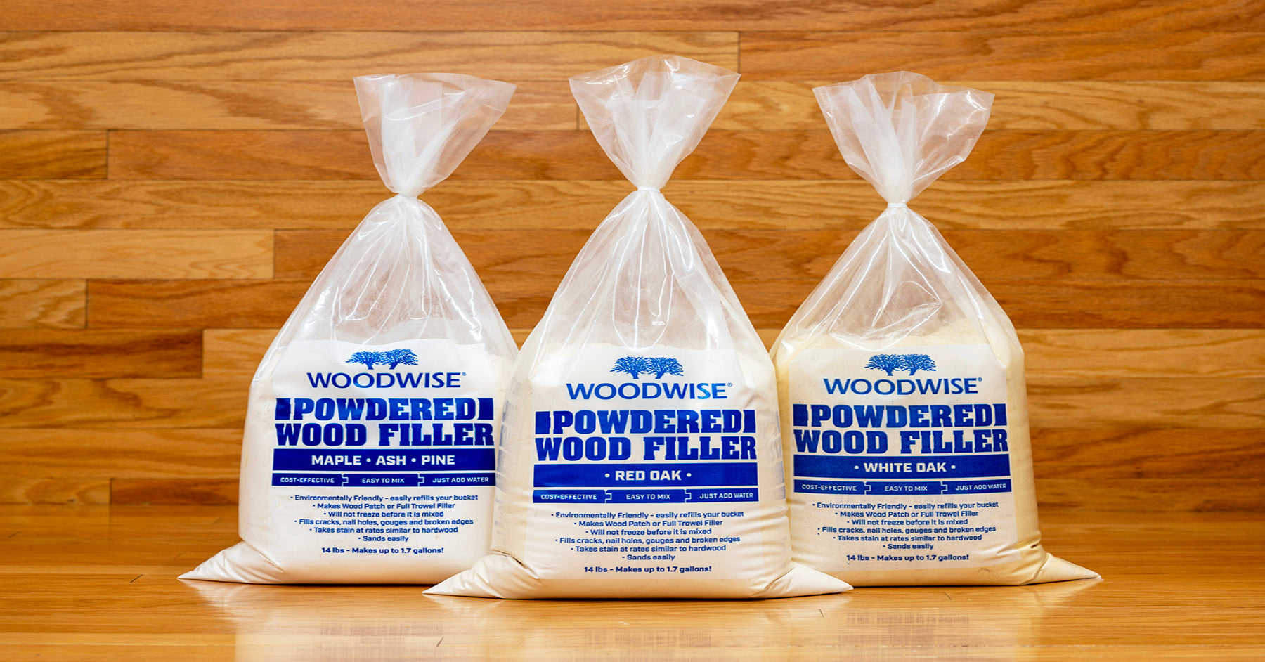 Woodwise Powdered Wood Filler 14 lb - ShippingFloors