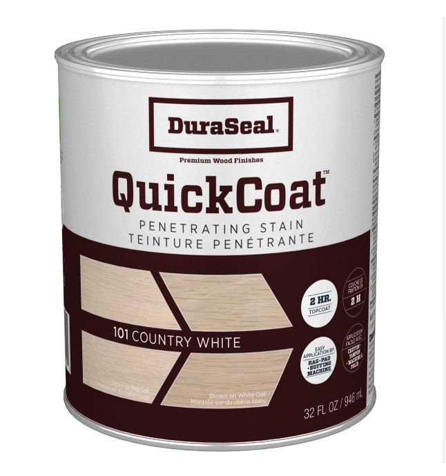 DuraSeal Penetrating Finish Quick Coat - Country White-quart - ShippingFloors