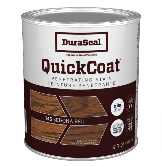 DuraSeal Penetrating Finish Quick Coat - Sedona Red -Quart - ShippingFloors