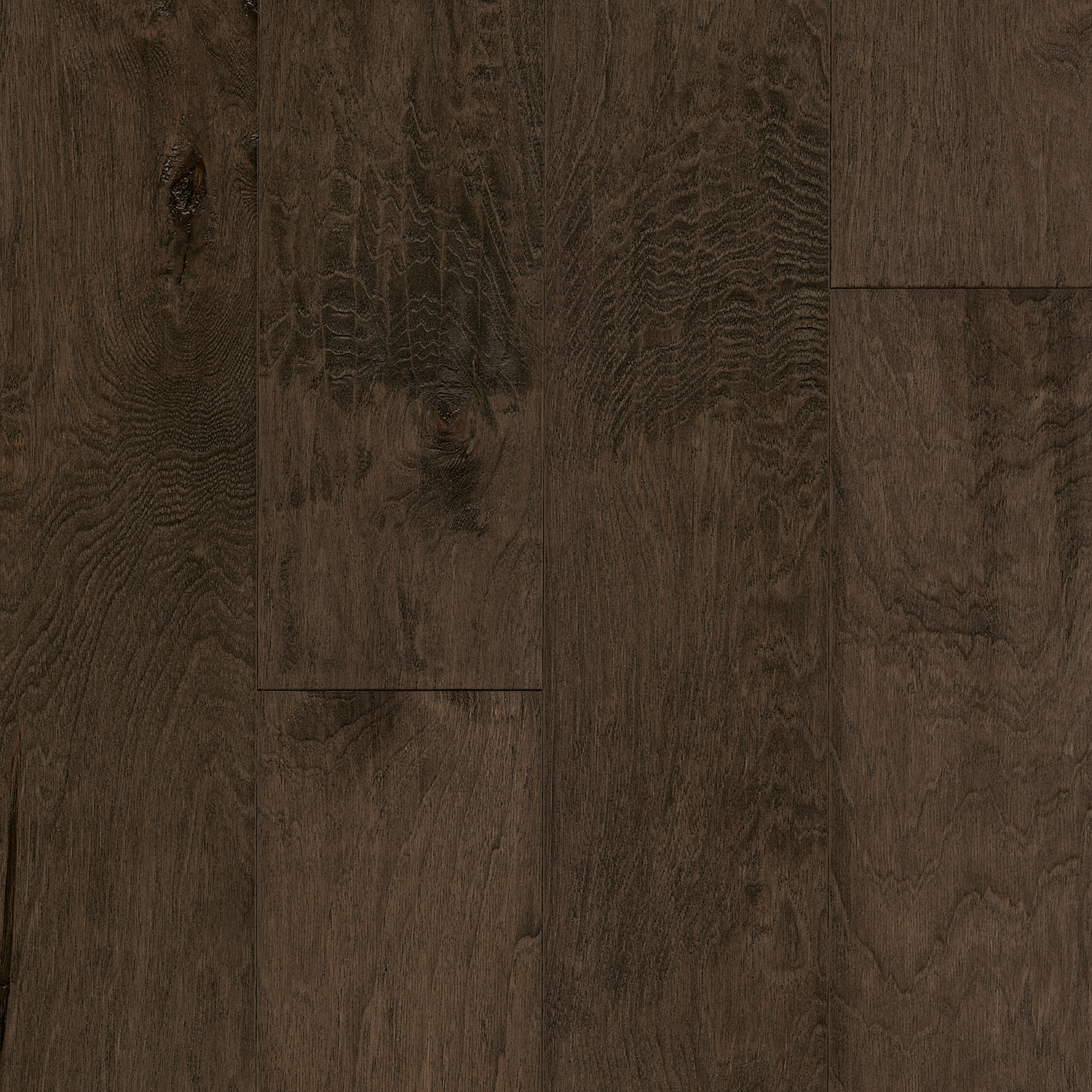 Earthen Shell 6.5" Hickory Engineered Hardwood Flooring, Hand-Scraped, Low Gloss, 3/8" Thick, Next Frontier Collection - ShippingFloors