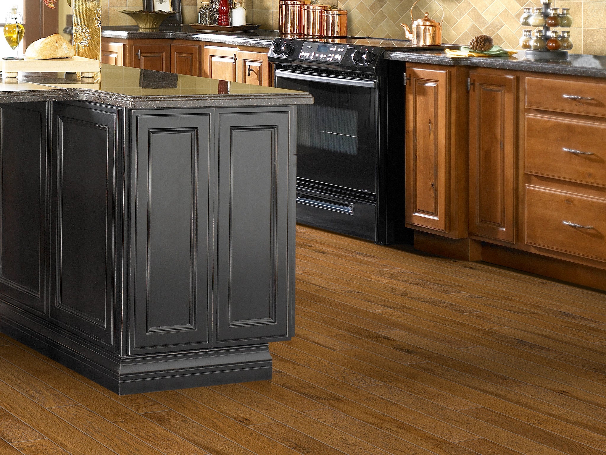Grant Grove 5" Hickory Engineered Hardwood Flooring – Woodlake, 3/8" Thick, Heavy Scraped, EPIC Plus Collection