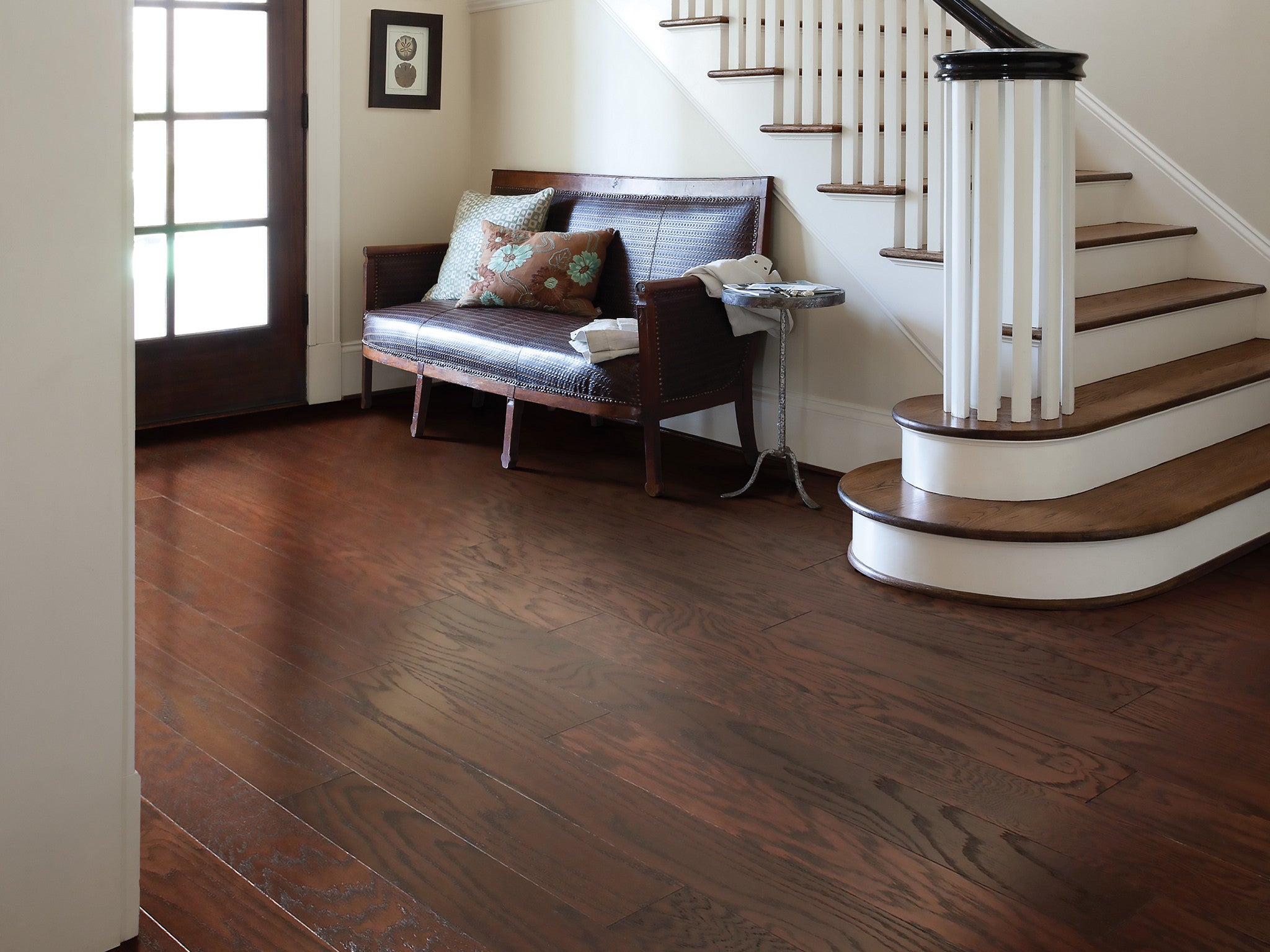 Albright Oak 5" Wide Coffee Bean Engineered Hardwood Flooring, 3/8" Thick, Varying Lengths, EPIC Plus Collection - ShippingFloors