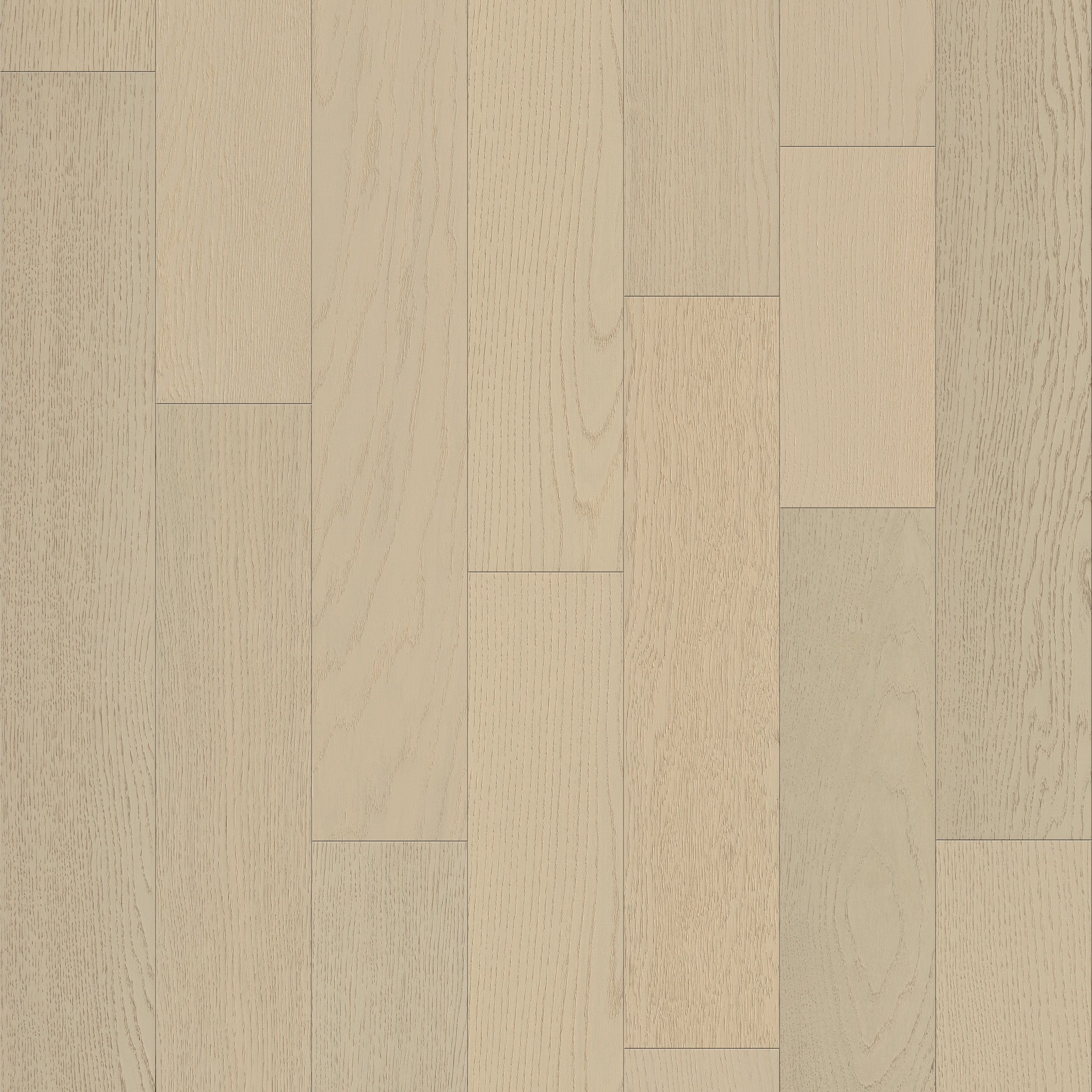 Empire Oak Plank Engineered Hardwood Flooring – 5" Wide Astor White Oak, Wirebrushed, UV Aluminum Oxide Finish