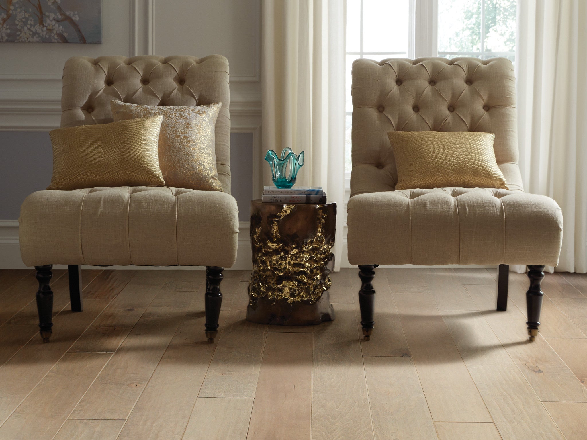Pacific Grove Gold Dust 6.38" Wide Engineered Maple Hardwood Flooring, 3/8" Thick, Water-Resistant, EPIC Plus Collection