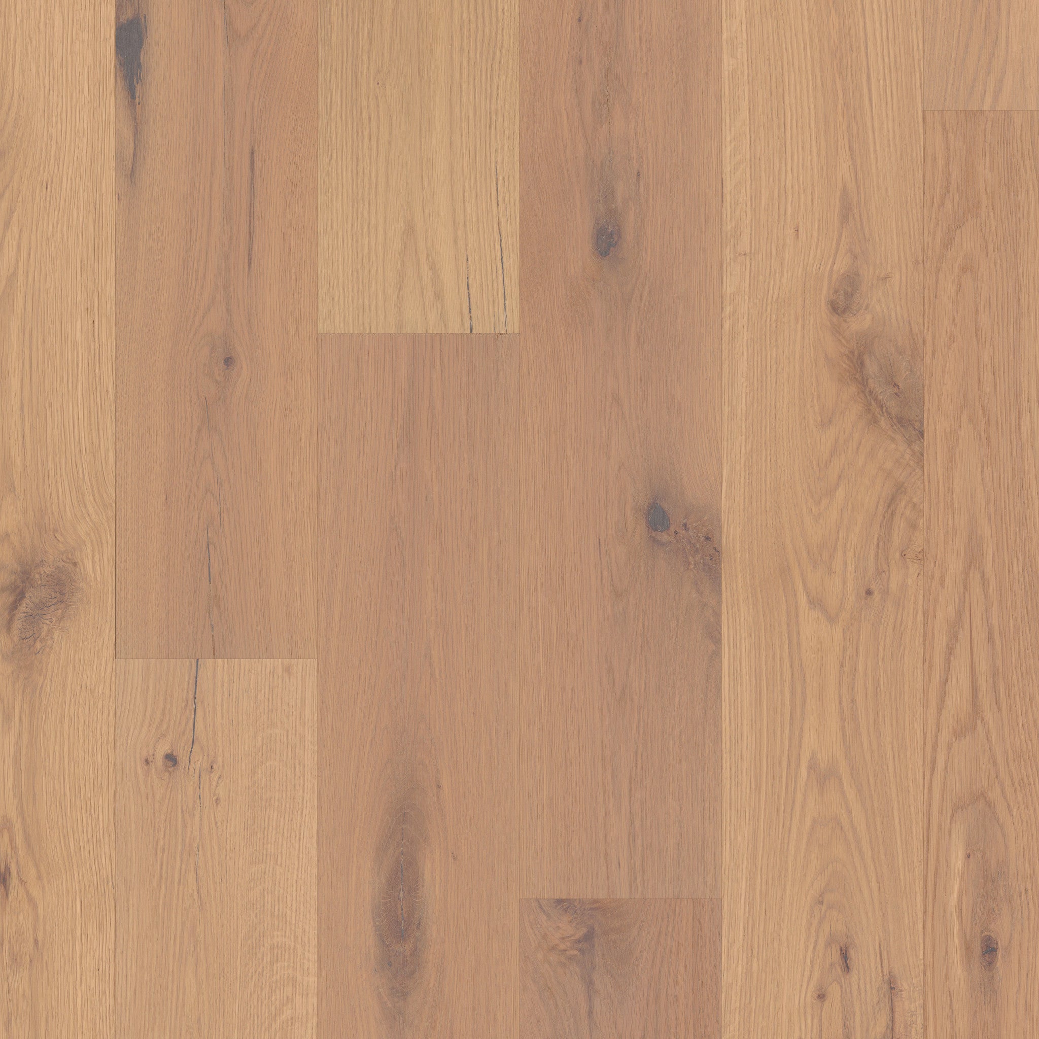Reflections Timber White Oak 7" Wide Engineered Hardwood Planks, Water-Resistant, Dent & Scratch Resistant, 16"-82.5" Lengths
