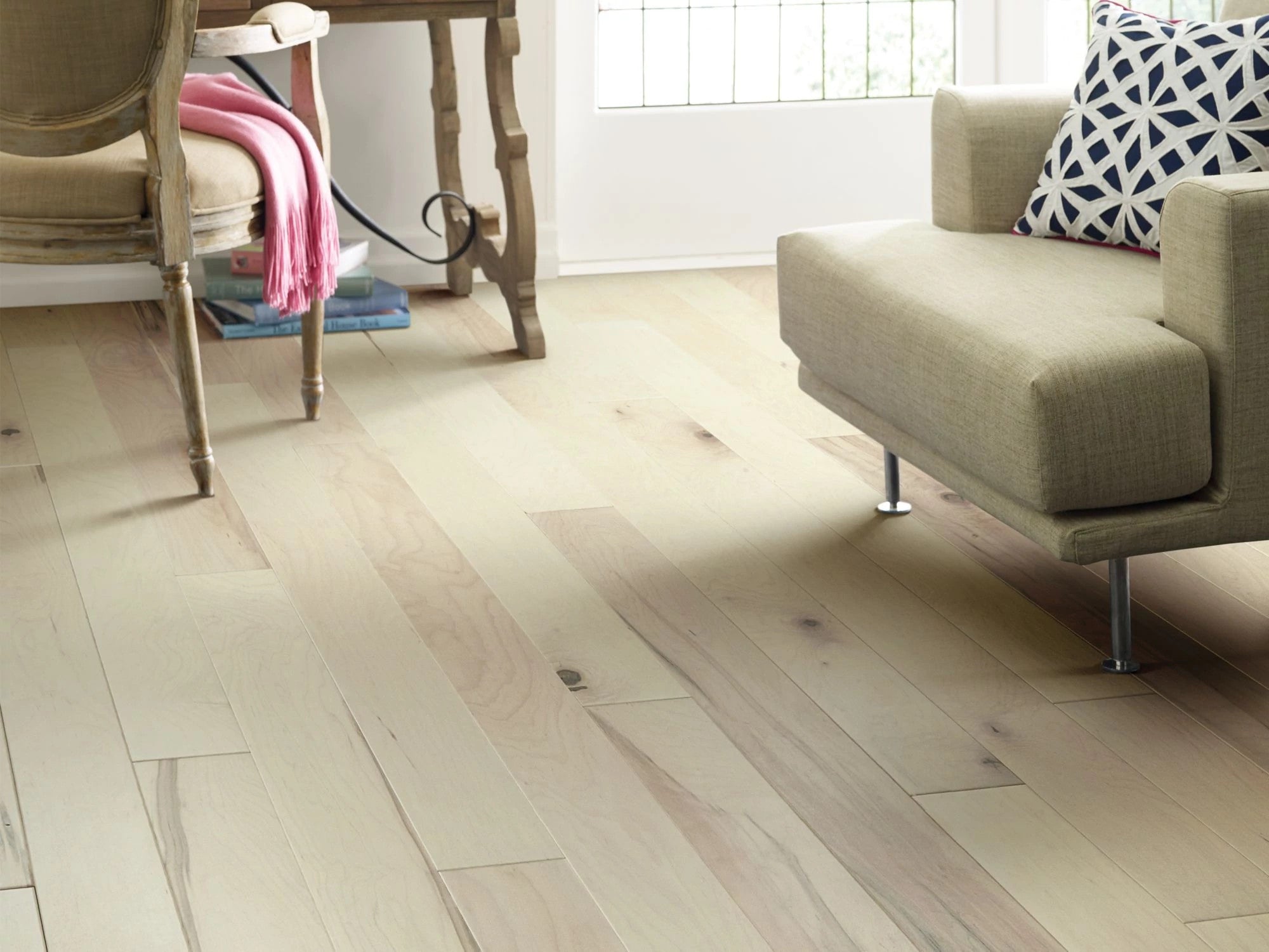 Eclectic Maple Americana 4.94" Wide Vintage Engineered Hardwood Flooring, 1/2" Thick, EPIC Plus Collection