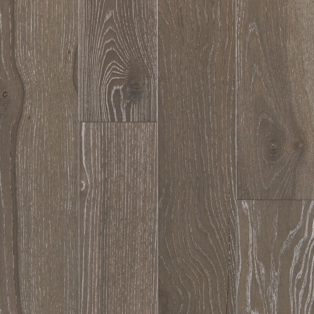 Coastal Edge 6.5" Wide Ash Engineered Hardwood Flooring, 7/16" Thick, Wire Brushed Medium Brown, Micro-Beveled Edges - ShippingFloors