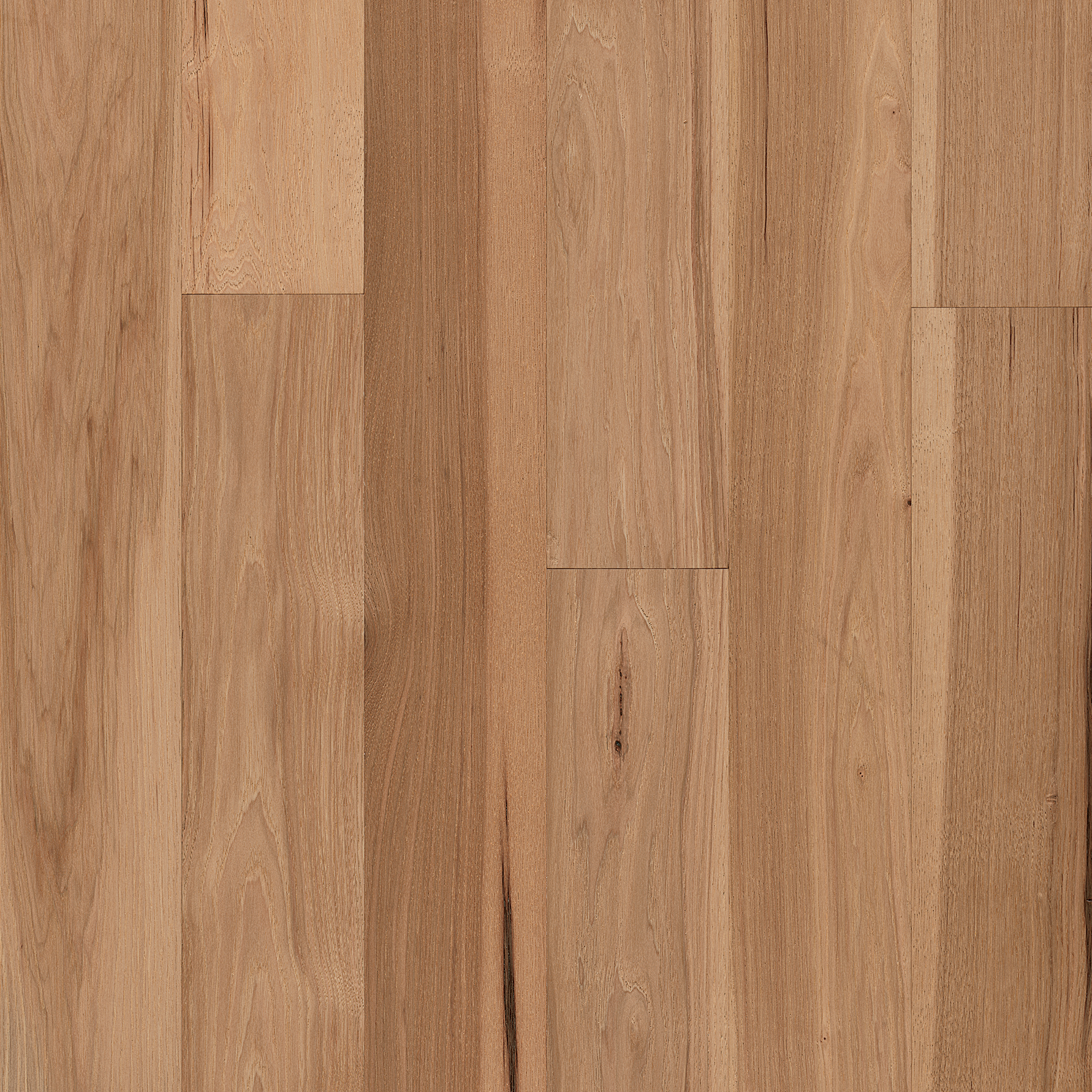 Natural 5" Hickory Engineered Hardwood Flooring, 5" Wide Planks, Wire Brushed Low Gloss, Water & Scratch Resistant - ShippingFloors