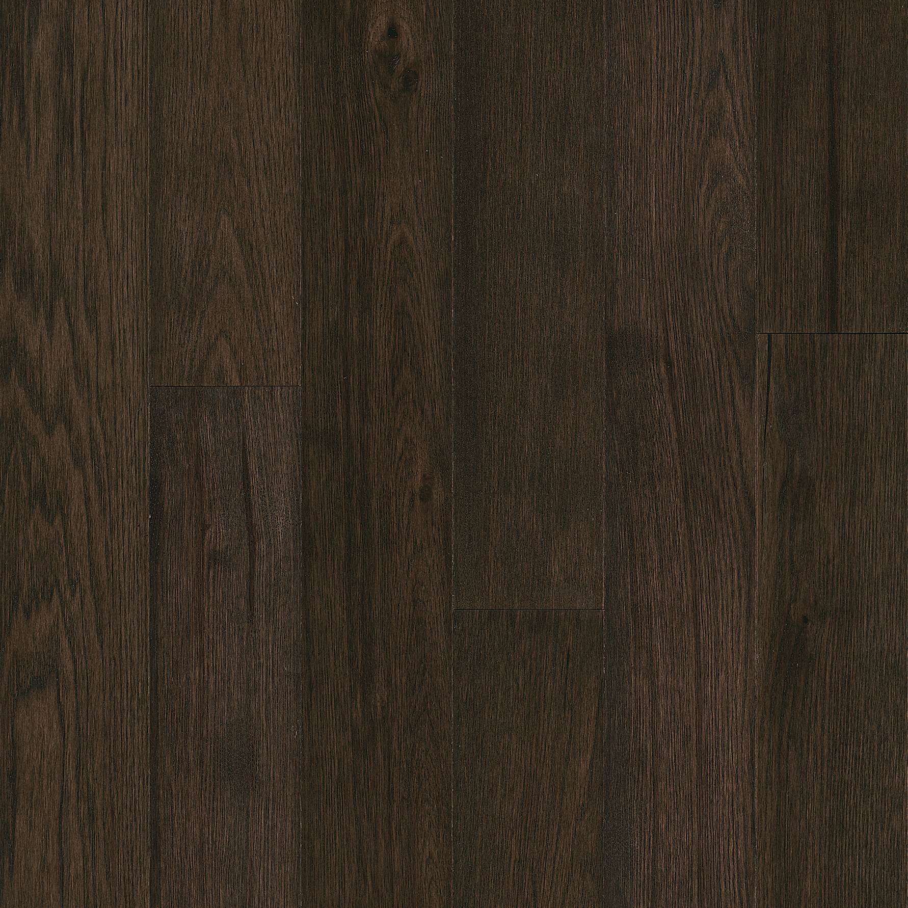Black Brown 5" Hickory Engineered Hardwood Flooring – 7/16" Thick, Wire Brushed, Water & Scratch Resistant, Low Gloss Finish - ShippingFloors