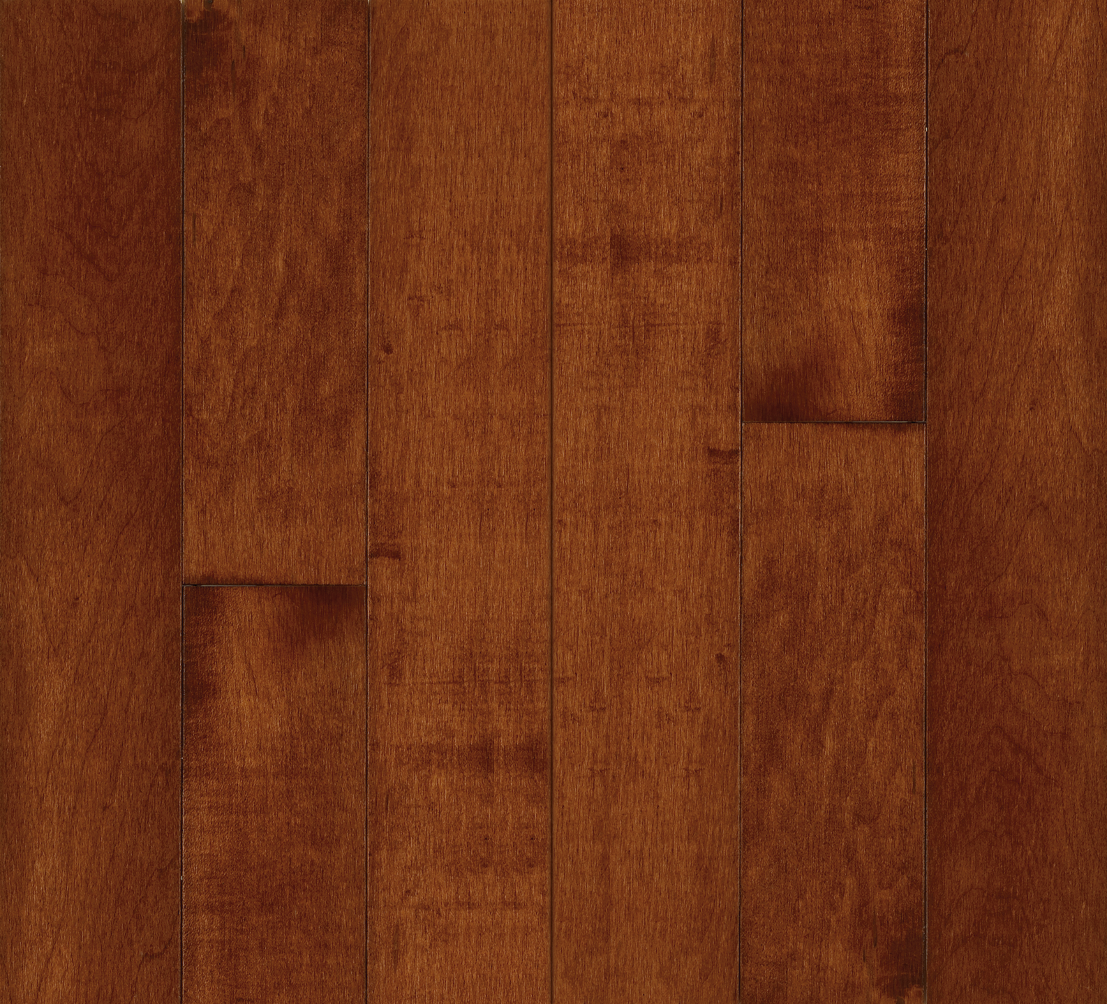 Kennedale Cherry 4" Wide Solid Maple Hardwood Flooring, 3/4" Thick, Varying Lengths, Medium Gloss Finish